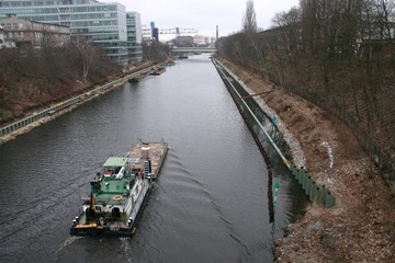 Berlin urban river restoration